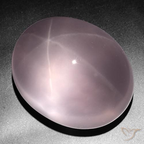Quartzo Rosa Estrelado rosa rosa Natural 430.86ct, Corte Oval, Transparente