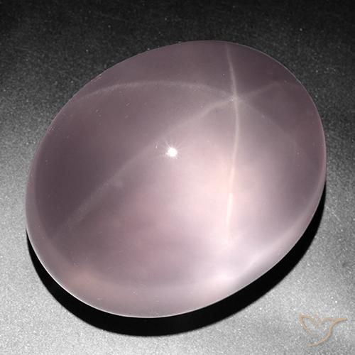Quartzo Rosa Estrelado rosa rosa Natural 430.86ct, Corte Oval, Transparente
