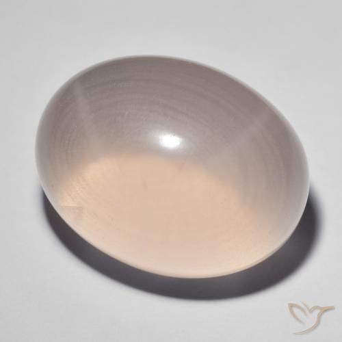 Quartzo Rosa Estrelado rosa médio Natural 41.38ct, oval, Transparente