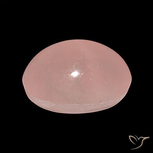 Quartzo Rosa Estrelado rosa rosa Natural 37.50ct, oval, Translúcido