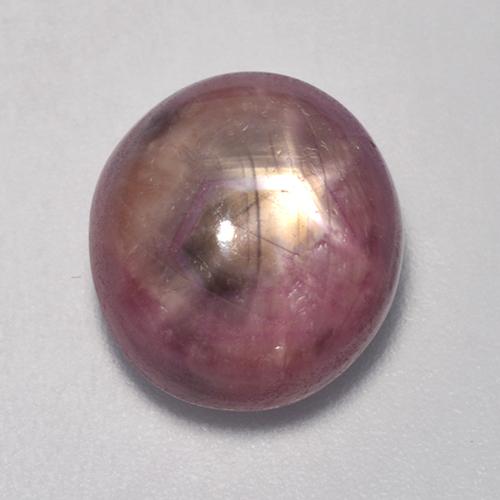 rubi estrela roxo avermelhado Natural 9.74ct, Corte Oval, Opaco