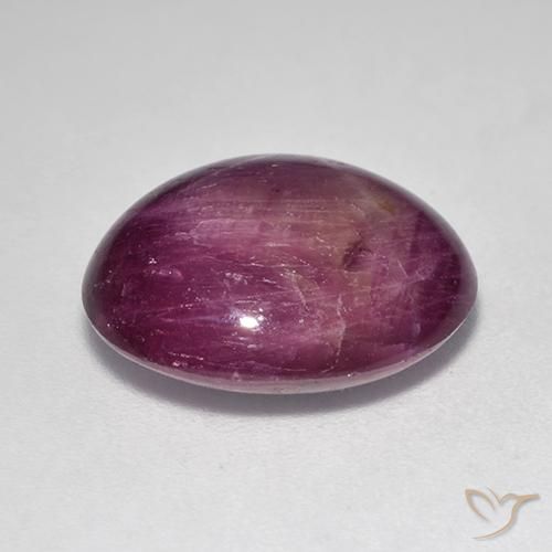 rubi estrela Vermelho Rapberry Natural 12.00ct, oval, Opaco