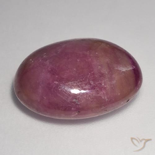 rubi estrela Roxo médio-escuro Natural 15.00ct, oval, Opaco