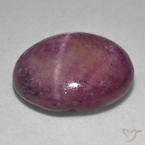 rubi estrela framboesa vermelha Natural 18.06ct, oval, Opaco