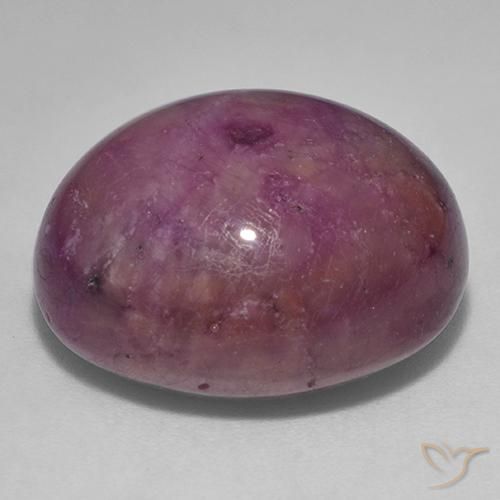 rubi estrela roxo avermelhado Natural 36.24ct, oval, Opaco