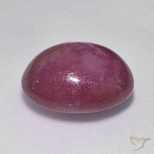 rubi estrela Roxo médio-escuro Natural 9.37ct, oval, Opaco