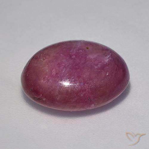 rubi estrela Roxo médio-escuro Natural 9.50ct, oval, Opaco