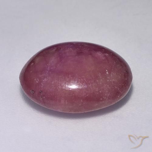 rubi estrela roxo avermelhado Natural 10.31ct, oval, Opaco
