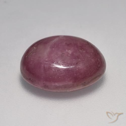 rubi estrela vermelho médio Natural 9.23ct, oval, Opaco