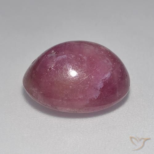 rubi estrela Roxo médio-escuro Natural 8.41ct, oval, Opaco