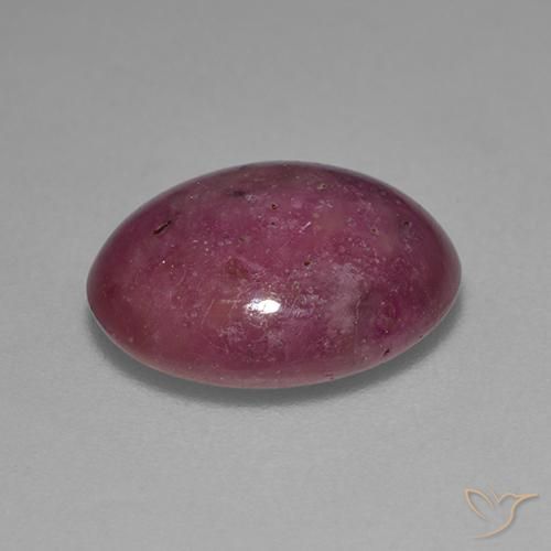 rubi estrela roxo avermelhado Natural 6.26ct, oval, Opaco