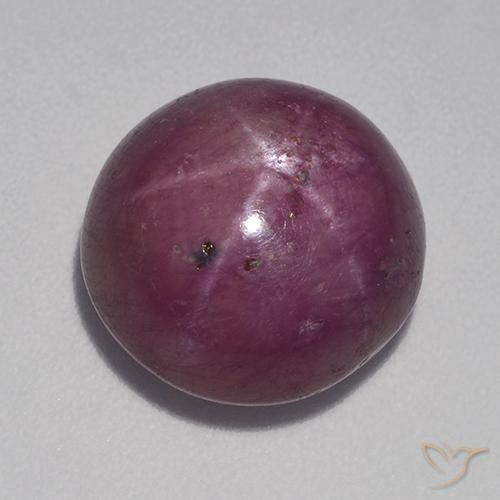 rubi estrela roxo avermelhado Natural 10.64ct, oval, Opaco