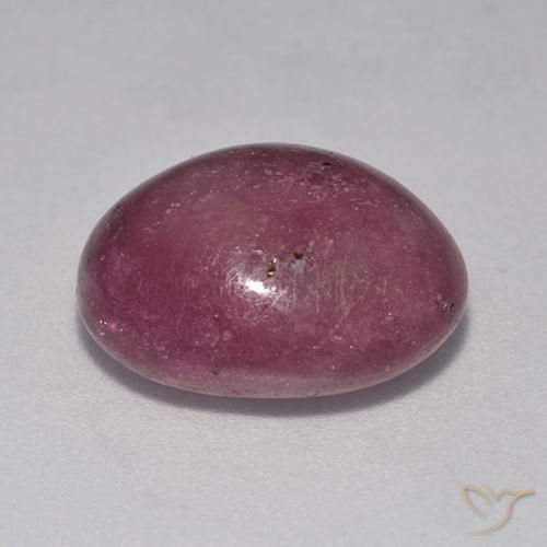 rubi estrela ameixa roxa Natural 10.86ct, oval, Opaco