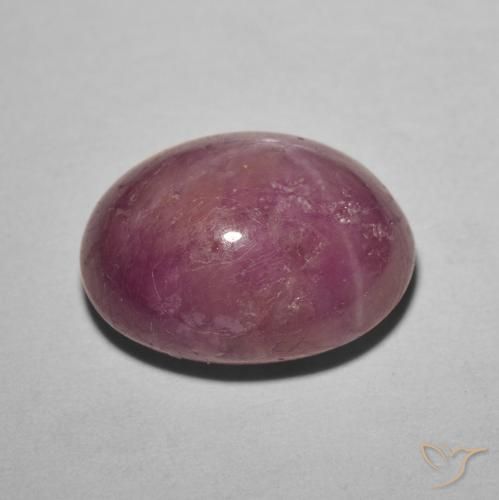 rubi estrela roxo avermelhado Natural 8.61ct, oval, Opaco