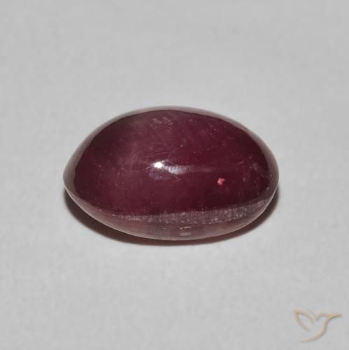 rubi estrela Medium Light-Purple Natural 4.45ct, oval, Opaco