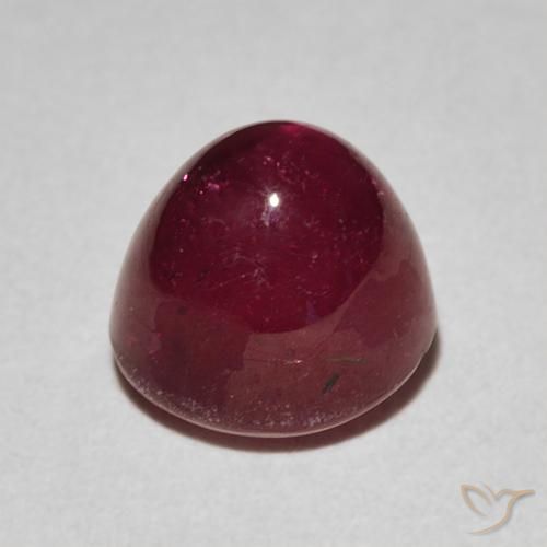rubi estrela vermelho médio Natural 4.13ct, oval, Opaco