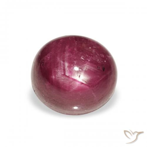 2.81ct Natural Roxo rosado rubi estrela, oval, Opaco
