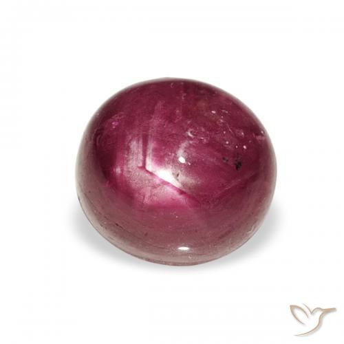 rubi estrela Roxo rosado Natural 2.81ct, oval, Opaco