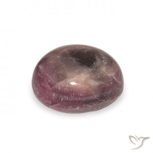 rubi estrela Medium Dark-Purple Natural 4.41ct, oval, Opaco
