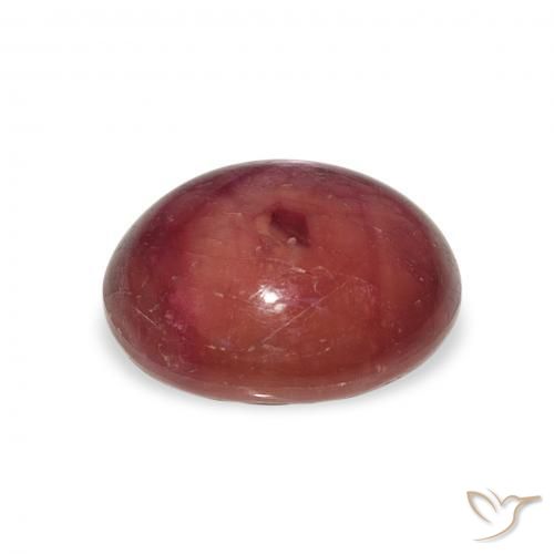 rubi estrela Medium Light-Purple Natural 8.14ct, oval, Opaco