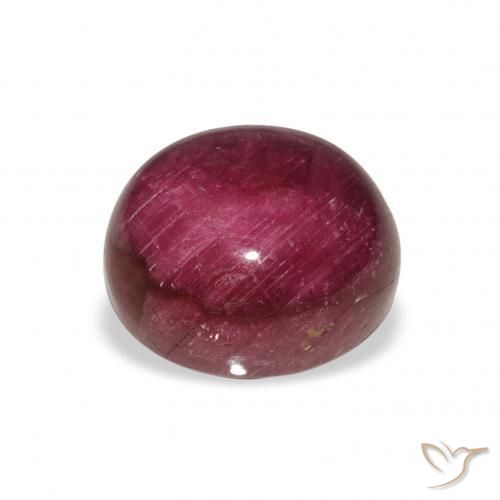 rubi estrela Medium Dark-Purple Natural 9.87ct, oval, Opaco