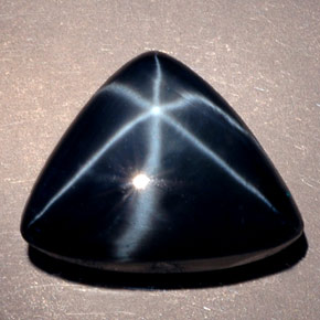 Safira estrela azul natural 13,29ct, transparente, transparente/translúcido