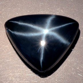 Safira estrela azul natural 13,29ct, transparente, transparente/translúcido