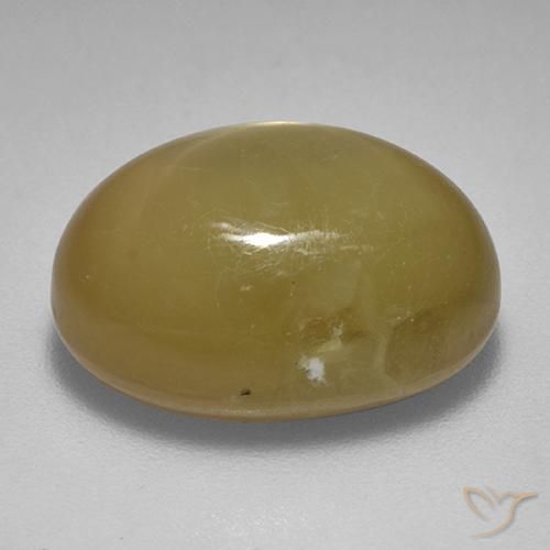 Safira estrela Ouro Alaranjado Natural 17.86ct, oval, Opaco