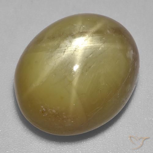22.44ct Natural Amarelo dourado Safira estrela, oval, Opaco