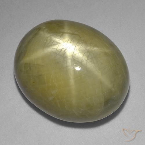 45.27ct Natural Amarelo Terroso Safira estrela, oval, Opaco