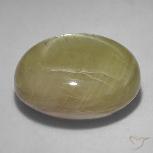 Safira estrela Amarelo dourado Natural 30.01ct, oval, Opaco