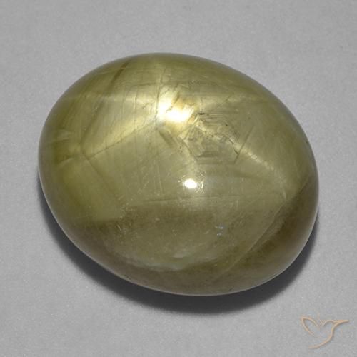 26.69ct Natural Amarelo dourado Safira estrela, oval, Opaco