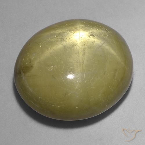 30.19ct Natural Amarelo dourado Safira estrela, oval, Opaco
