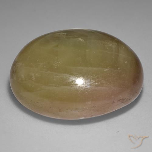 Safira estrela Ouro Alaranjado Natural 58.57ct, oval, Opaco