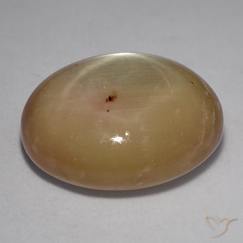 Safira estrela Ouro Alaranjado Natural 36.43ct, oval, Opaco