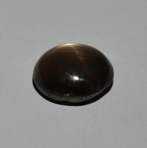 Safira estrela Preto Natural 6.03ct, oval, Opaco