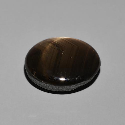 Safira estrela Preto Natural 11.35ct, oval, Opaco