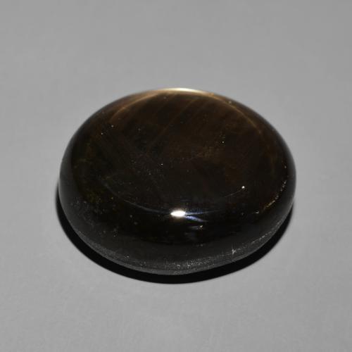 Safira estrela Preto Natural 41.19ct, oval, Opaco