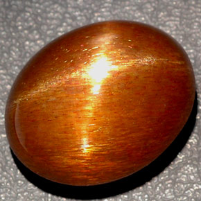 Pedra do Sol Estelar Marrom dourado Natural 40.13ct, Corte Oval, Opaco