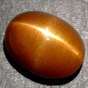 Pedra do Sol Estelar Marrom dourado Natural 36.54ct, Corte Oval, Opaco