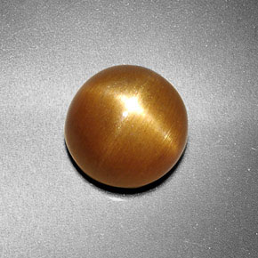 Pedra do sol estrela marrom natural 3,38ct, corte redondo, opaco
