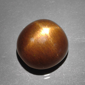 Pedra do Sol Estelar Marrom dourado Natural 8.95ct, Corte Oval, Opaco