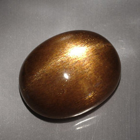 Pedra do Sol Estelar Marrom dourado Natural 23.68ct, Corte Oval, Opaco