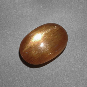 Pedra do Sol Estelar Marrom dourado Natural 1.70ct, Corte Oval, Opaco