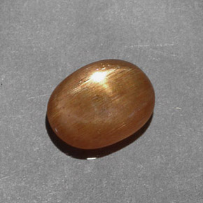 Pedra do Sol Estelar Marrom dourado Natural 1.99ct, Corte Oval, Opaco