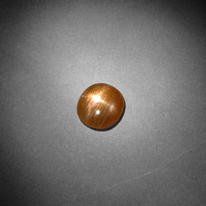 Pedra do Sol Estelar Marrom dourado Natural 0.85ct, Corte Oval, Opaco