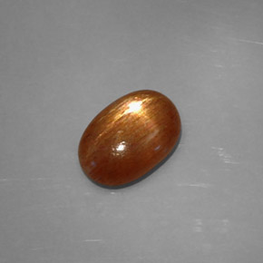 Pedra do Sol Estelar Marrom dourado Natural 1.60ct, Corte Oval, Opaco