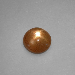 Pedra do sol estrela marrom natural 0,84ct, transparente, transparente/translúcido