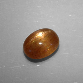Pedra do Sol Estelar Marrom dourado Natural 1.87ct, Corte Oval, Opaco