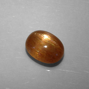 Pedra do Sol Estelar Marrom dourado Natural 1.87ct, Corte Oval, Opaco